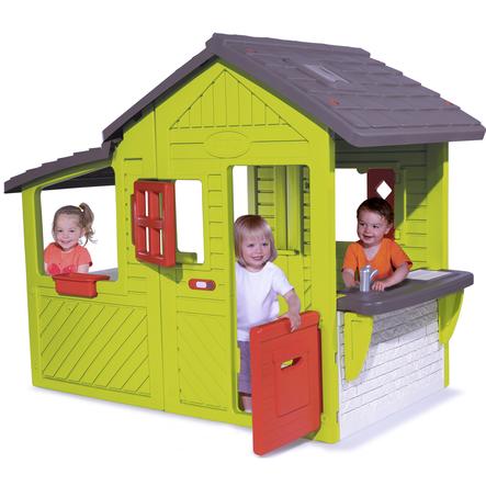 Smoby Spielhaus Neo Floralie Haus Babymarkt De