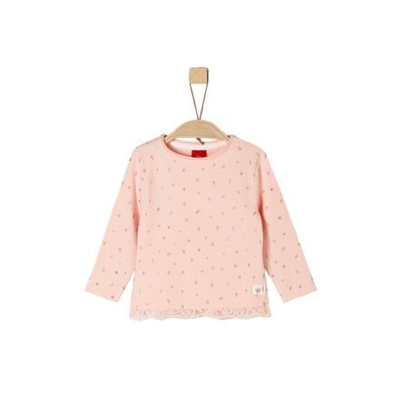 s.Oliver Girls Langarmshirt pink dots