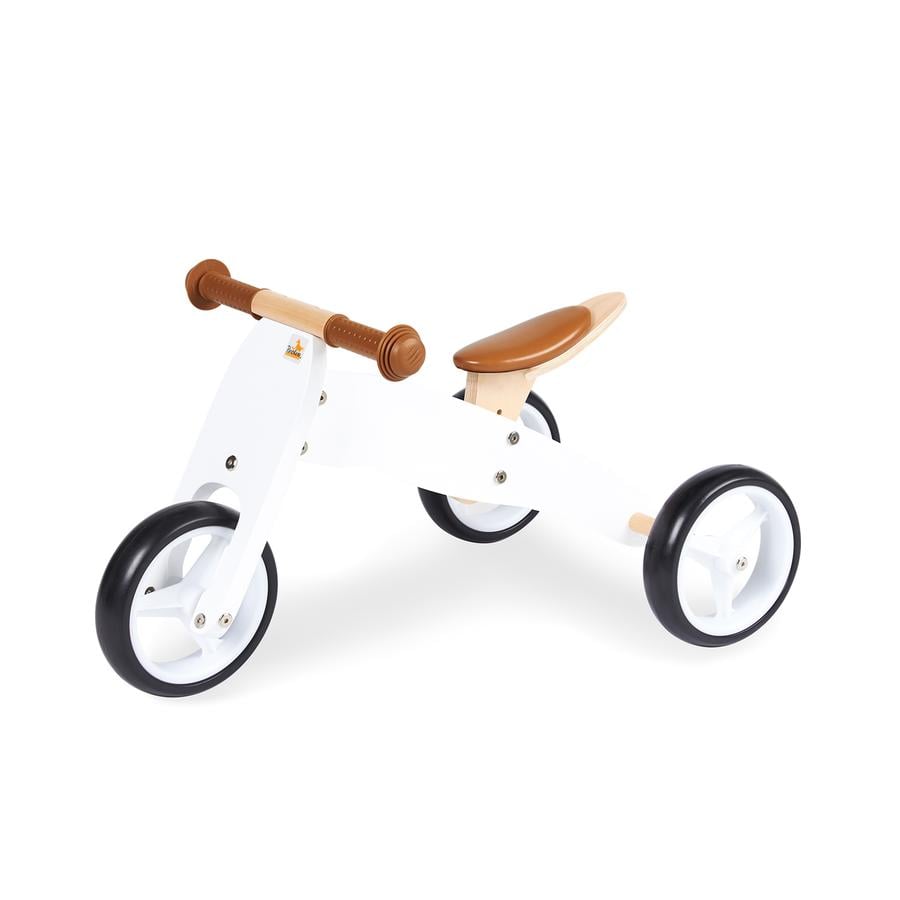 Pinolino Mini Charlie kjører trehjulssykkel, hvit / naturlig