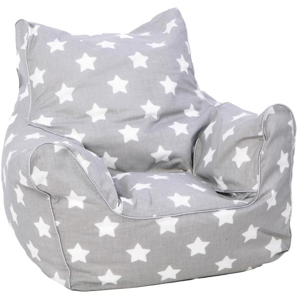 knorr® toys dětský sedací pytel - Stars white