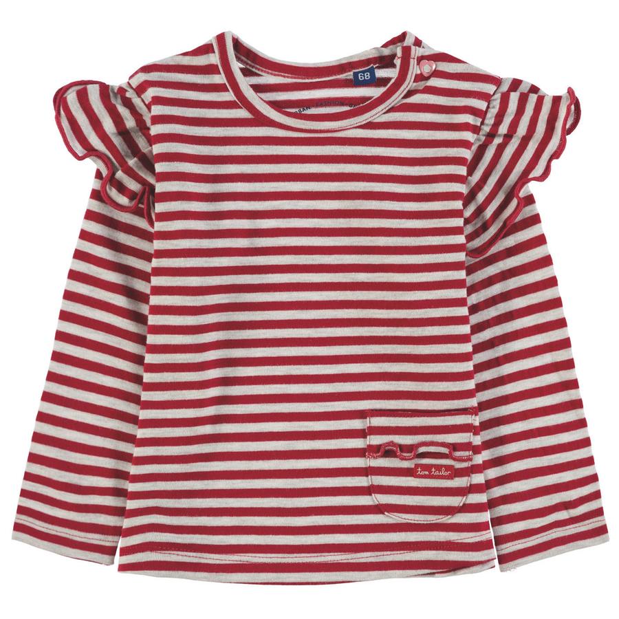 TOM TAILOR Girls T-shirt, rød