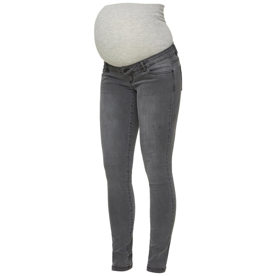 mama licious gravid jeans MLLOLA Grey Denim