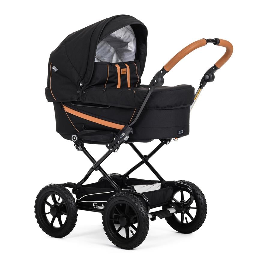 Emmaljunga Kinderwagen Edge Duo 4 Outdoor Black Baby Markt Ch