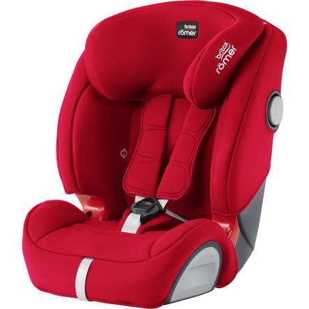 Britax Romer Siege Auto Evolva 1 2 3 Sl Sict Fire Red Roseoubleu Fr