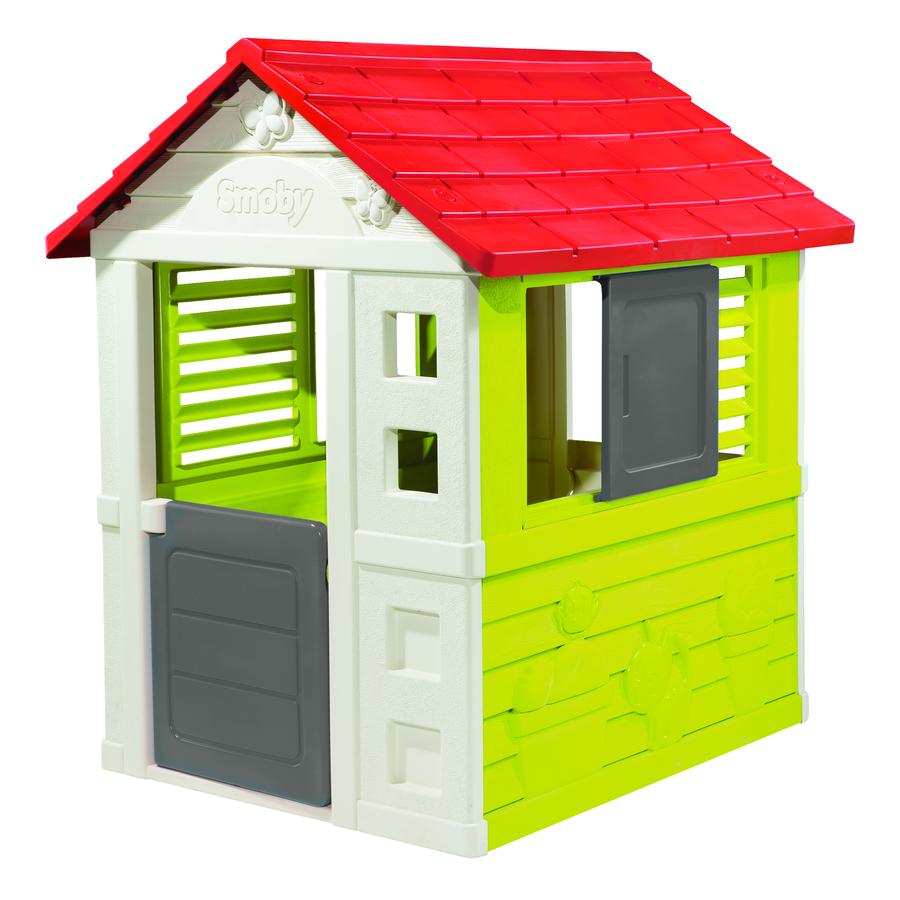 Smoby Spielhaus Natur Haus Babymarkt De