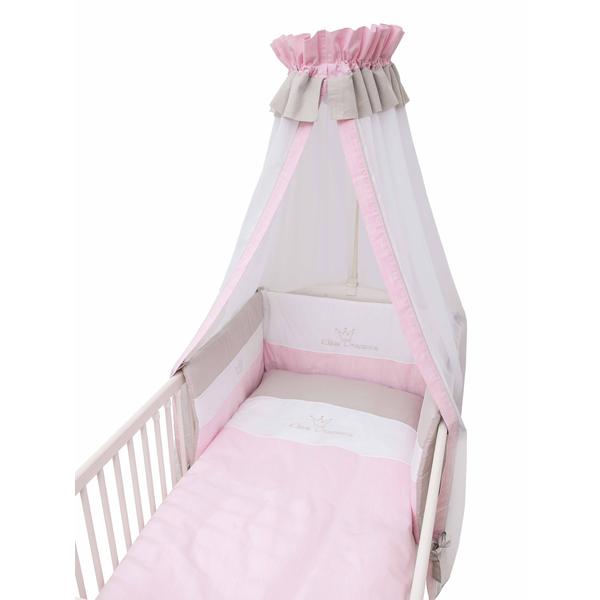 Be Be 's Collection Bett Set 3tlg. Kleine Prinzessin rosa 