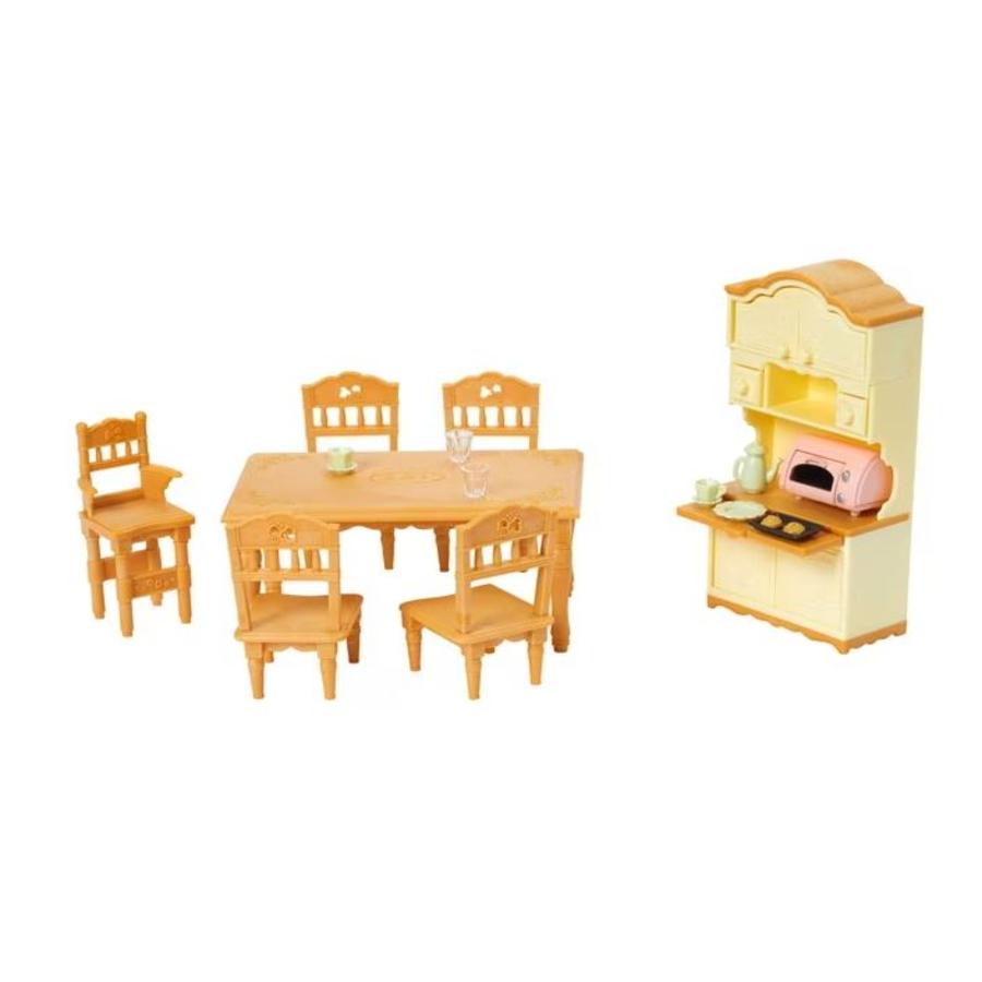 Sylvanian Families® Figurine maison de campagne salle à manger 5340
