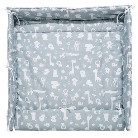 Alvi Tour De Parc Bebe Zoo Bleu Poudre 70 Cm 100 Cm Roseoubleu Fr