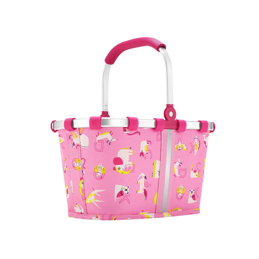 pink carry bag