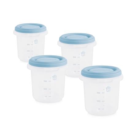 Miniland Pots De Conservation Repas Bebe Hermetique Turquoise 250 Ml Lot De 4 Roseoubleu Fr