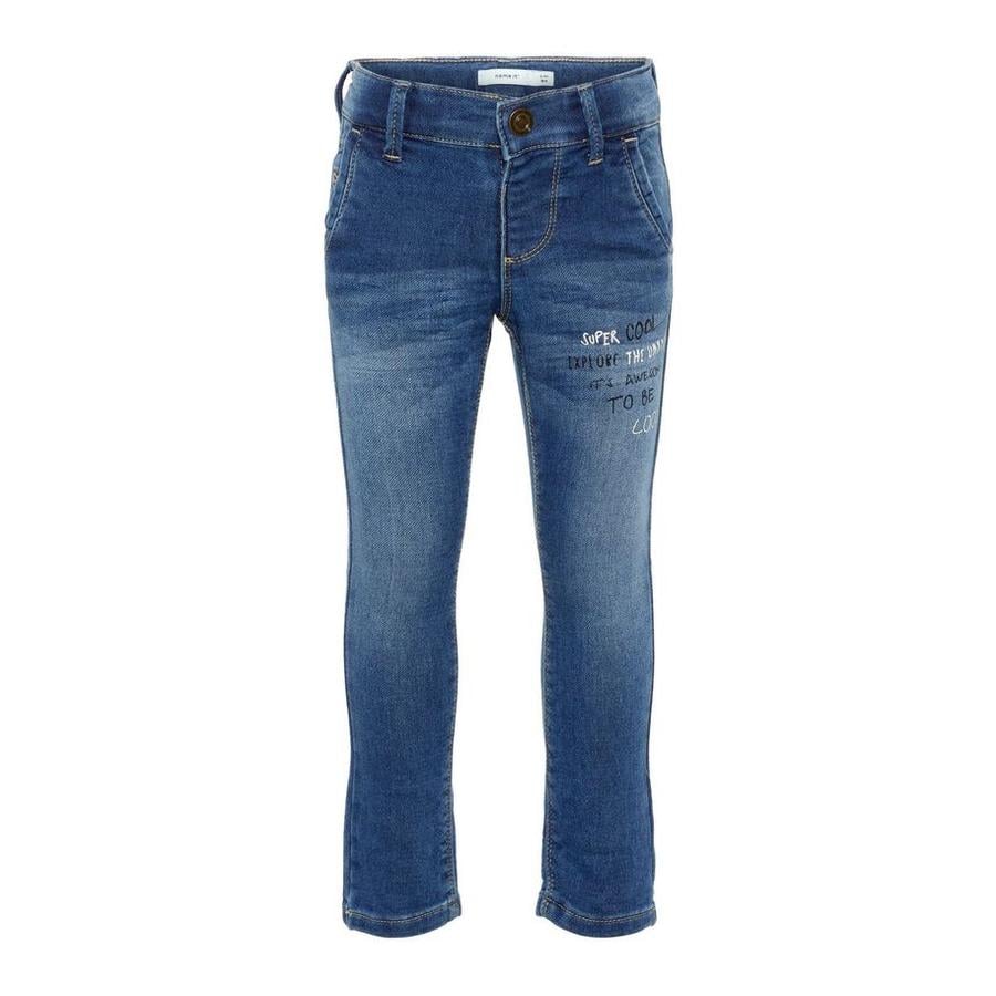 name it Jeans til drenge Nmmsilas Medium Blå Denim