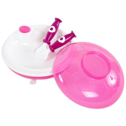 Bieco Set Assiette Chauffante Rose Roseoubleu Fr