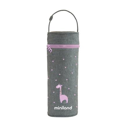 Miniland Thermo zijdeachtige warmte tas pink 350ml