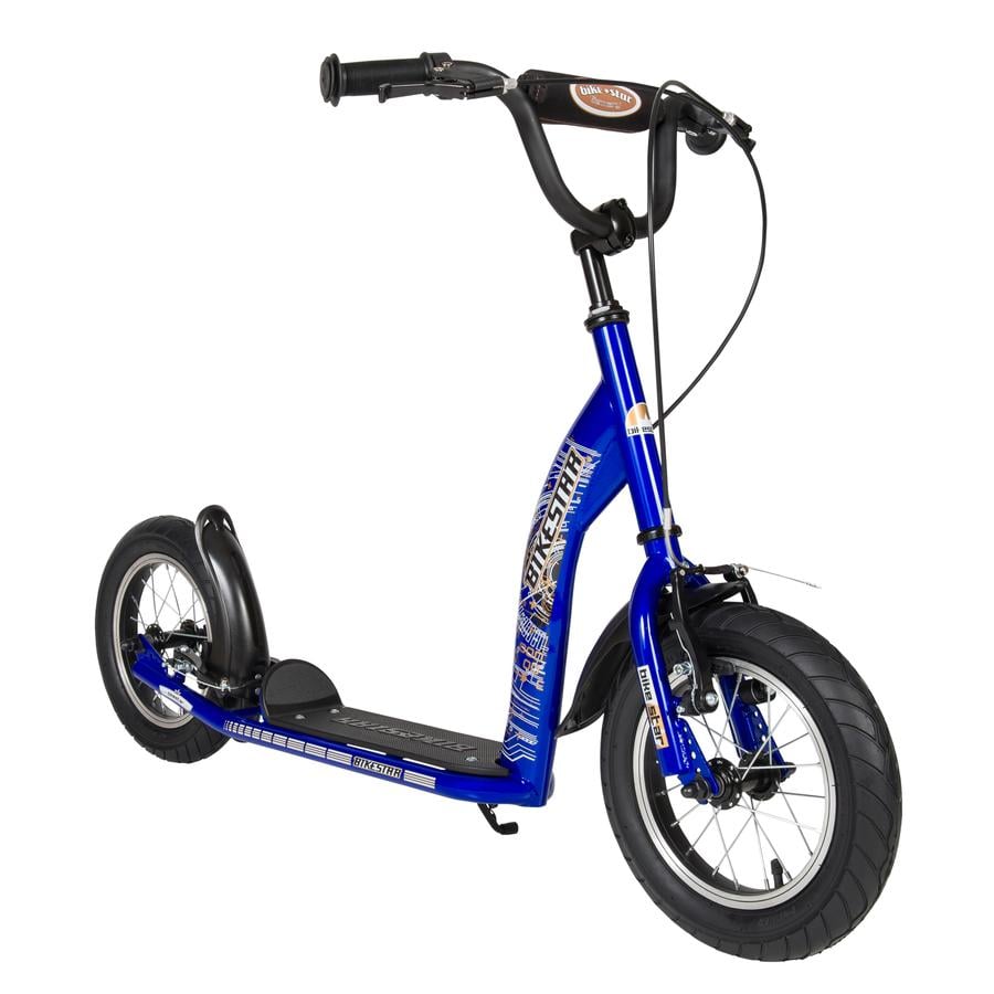 bikestar® Trottinette enfant 2 roues premium 12 pouces champion bleu