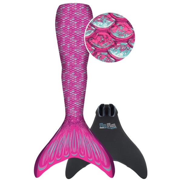 XTREM Toys and Sports - FIN FUN Havfrue Kostume Mermaidens Original Gr. S/M, Pink