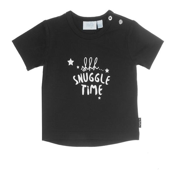 Feetje T-Shirt Snuggle Time Made with love schwarz
