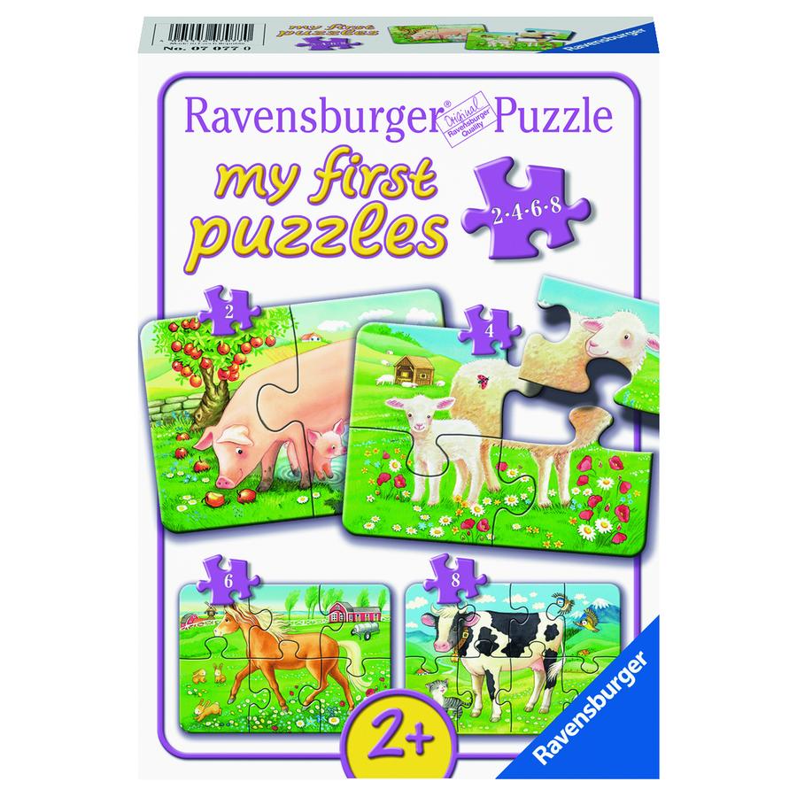 Ravensburger My first puzzle - Naše oblíbená zvířata