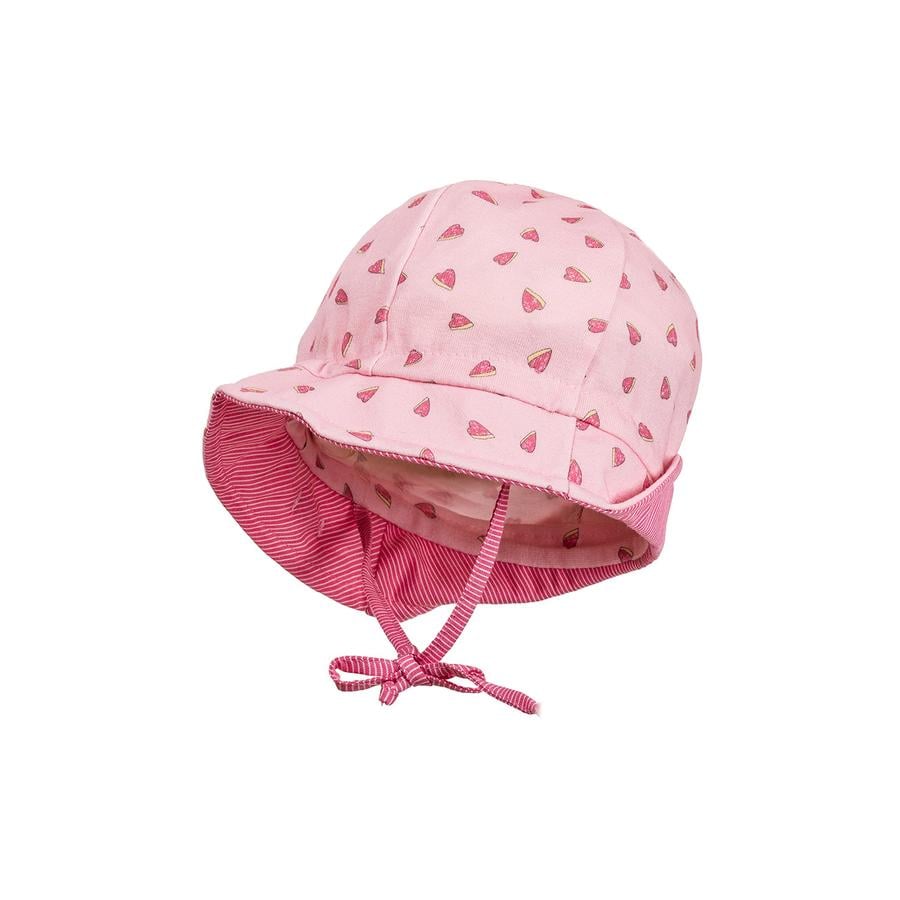 maximo Girls lille hat hjerter pink-pink
