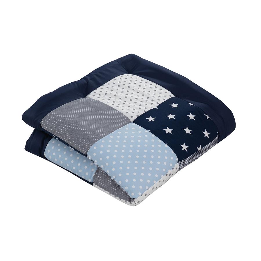 Ullenboom deka a vložka do ohrádky 100 x 100 cm modrá, světle modrá, šedá 
