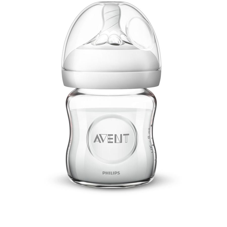 Philips Avent Natural Flasche Glas SCF051/17, 120ml, 1