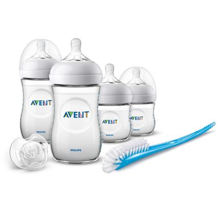 Philips Avent Coffret Nouveau Ne Natural 0 M Pp Scd301 01 6 Pieces Roseoubleu Fr