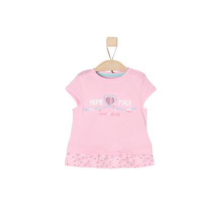 s.Oliver T-skjorte for jenter lys rosa