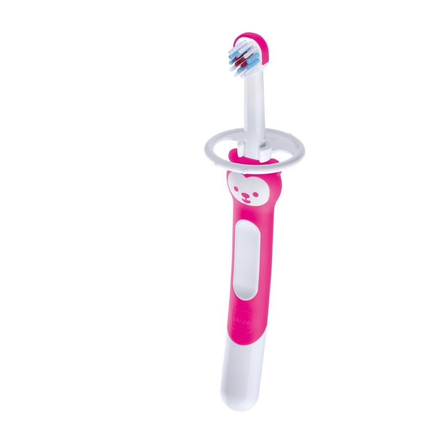 MAM Lern-Zahnpflege-Set pink 6+ Monate