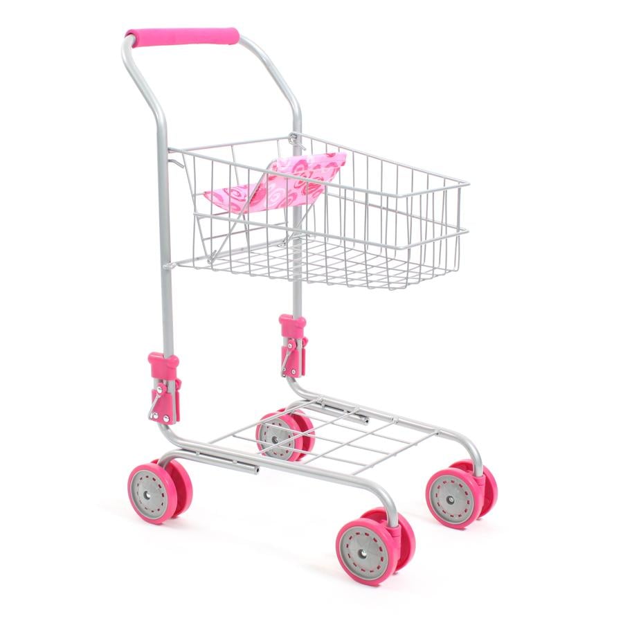 BAYER CHIC nákupní vozík s košíkem pink