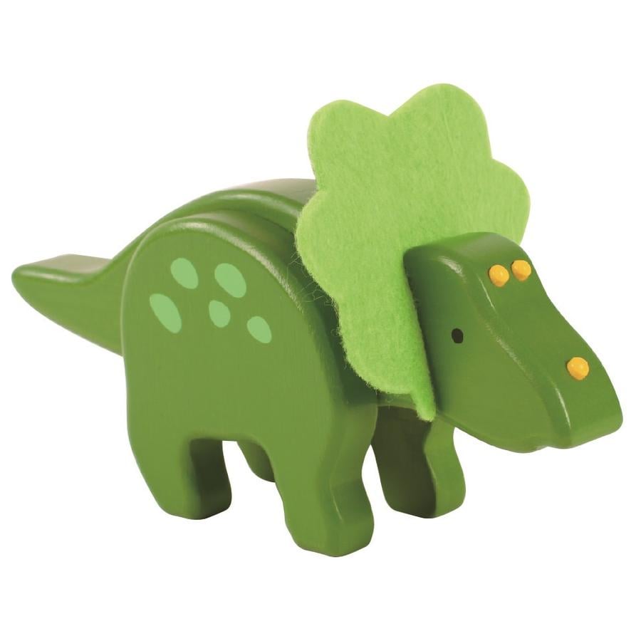 EverEarth® Giocattolo di presa in bambù, Triceratopo 