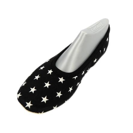 TROSTEL scarpa da ginnastica stelle nero bianco
