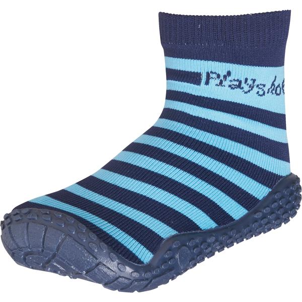 Playshoes Aqua-Socken marine/hellblau