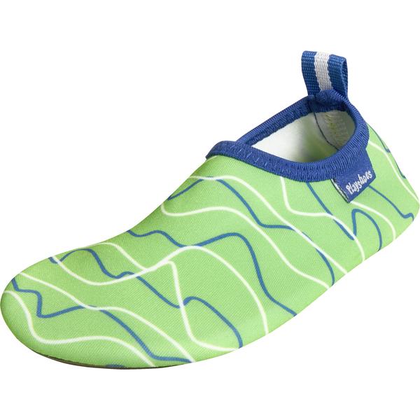 Playshoes paljain jaloin kenkä aaltoja sininen / vihreä