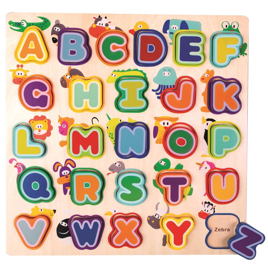 Bino Englisches Alphabet Mit Tieren Babymarkt De