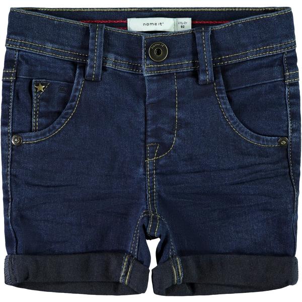 name it Boys Jeans Shorts mørkeblå denim 