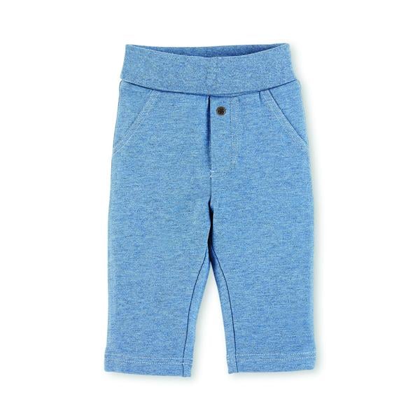 Sterntaler Boys Spodnie średnio-niebieski melange