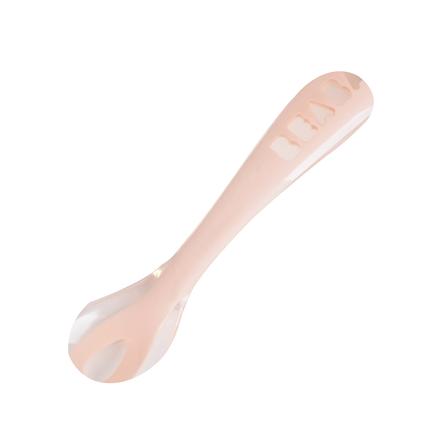 Beaba Cuillere Enfant Silicone 2e Age Rose Roseoubleu Fr