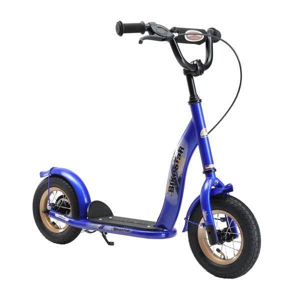 bikestar Kinderroller 10" Classic mit Luftreifen, blau