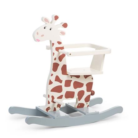 girafe a bascule en bois