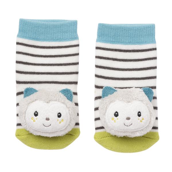 fehn ® Rattle sokker kat Aiko&amp;Yuki