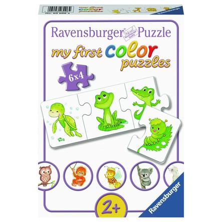Ravensburger My first color Puzzles - Mis niños animales favoritos