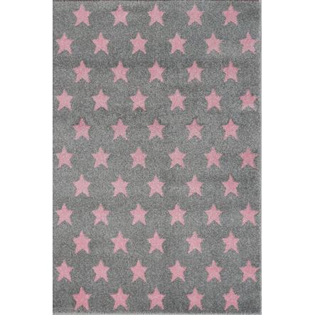 Pink Livone Childrens Rug Baby Rug With Stars Dots In Pink White 100 X 150 Cm Bedding Linens Carpets Rugs Bicivilizados Org