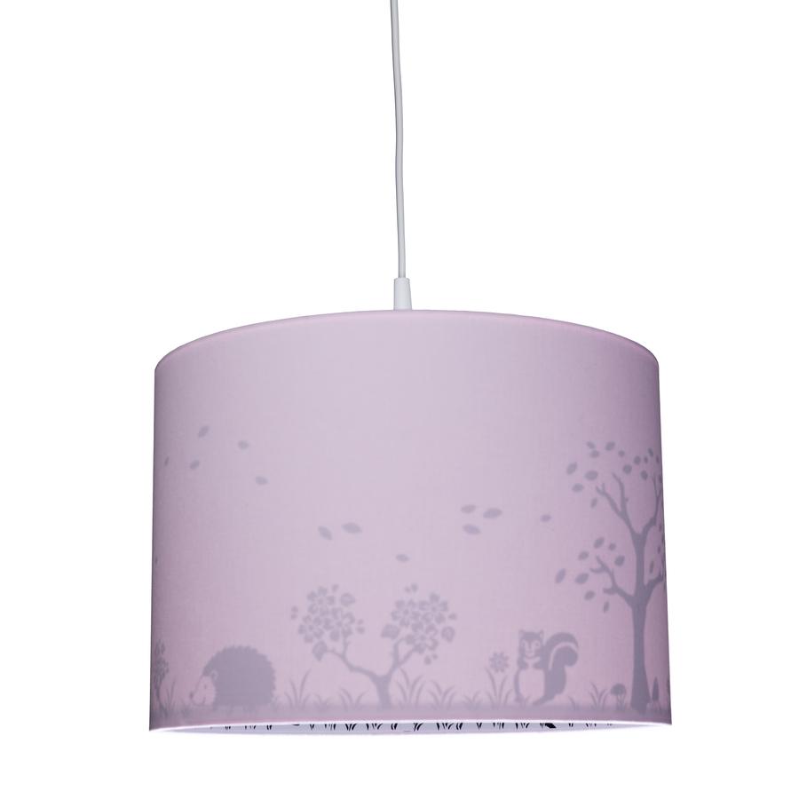 WALDI Hanglamp roze Silhouet Hertje1 spot.