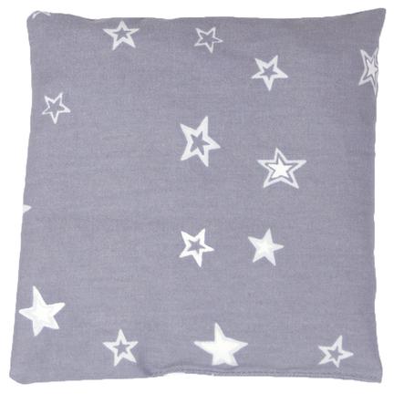 THERALINE Bouillotte noyaux cerise ciel étoilé 19x19 cm