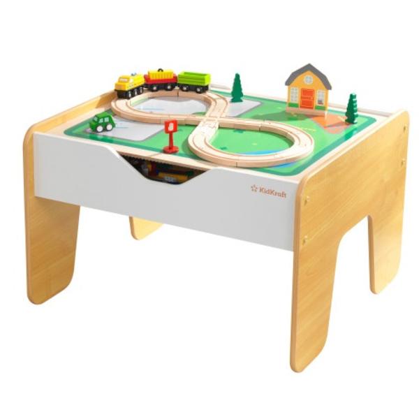 Kidkraft® 2-en-1 Mesa de juego con superficie para jugar, gris & madera