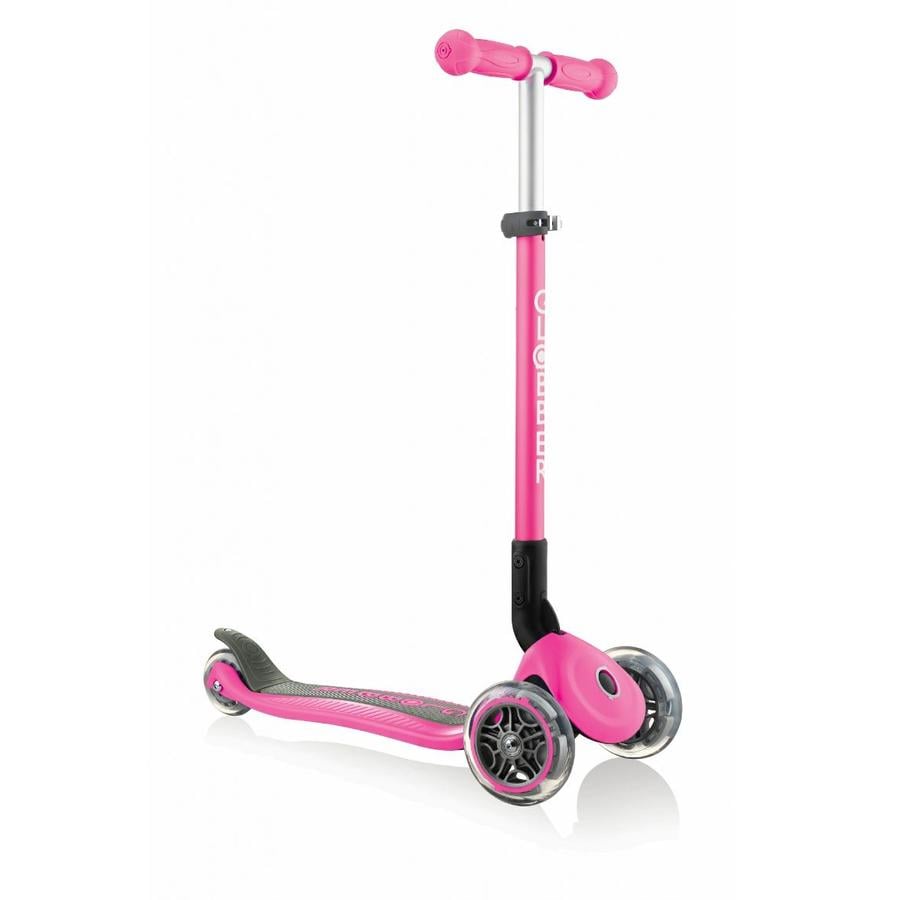 Globber Scoot er Primo Foldable med belysta hjul, rosa
