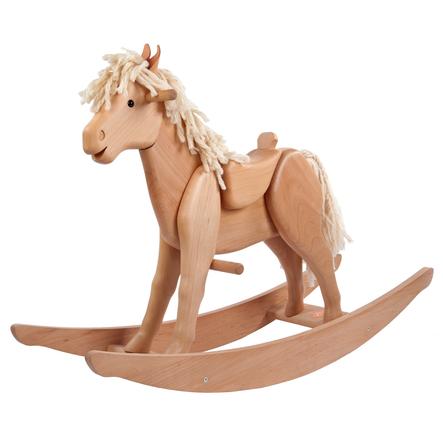 cheval en bois bascule