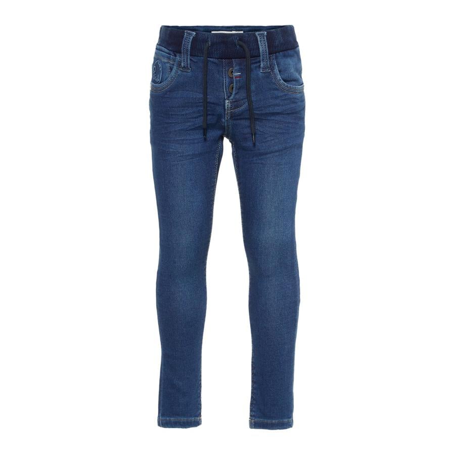 name it Jongens Jeans Robin medium blauw denim 