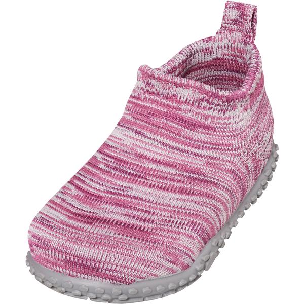 Playshoes Hausschuh Strick pink