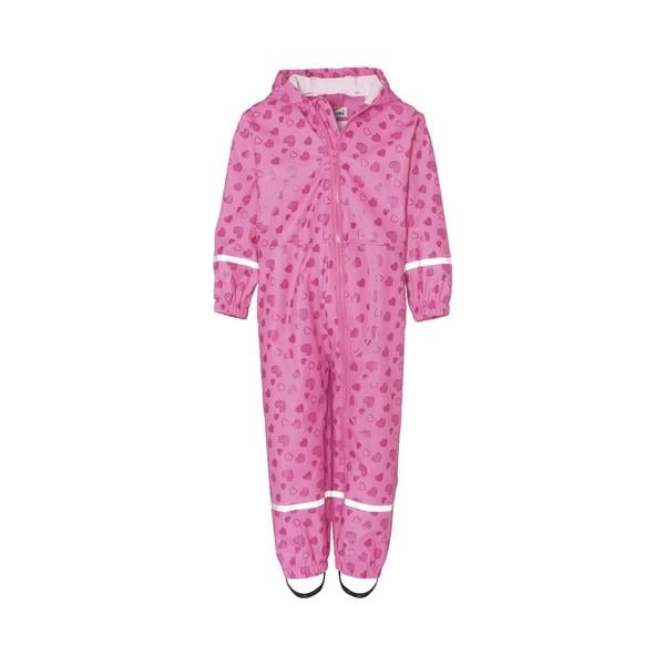 Playshoes  Rain overall hjerter pink