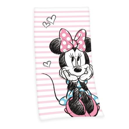 HERDING Badhanddoek Disney's Minnie Mouse Minnie 75 x150 cm